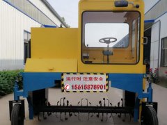 糞便自走式翻拋機工作效率及使用效果、無需建槽